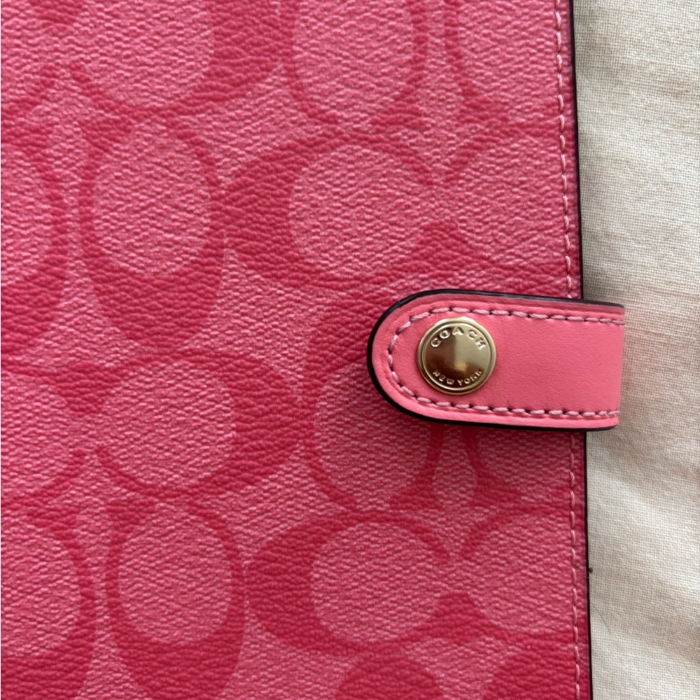 Pink Coach  Patterned Notebook - Picture 2 of 6